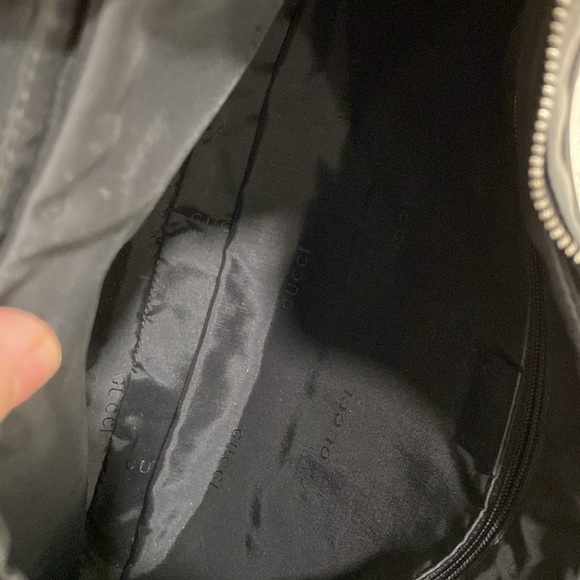 GUCCI Vintage All Leather Shoulder Bag 💯 Authentic “With “G” Clasps EUC - Picture 14 of 17